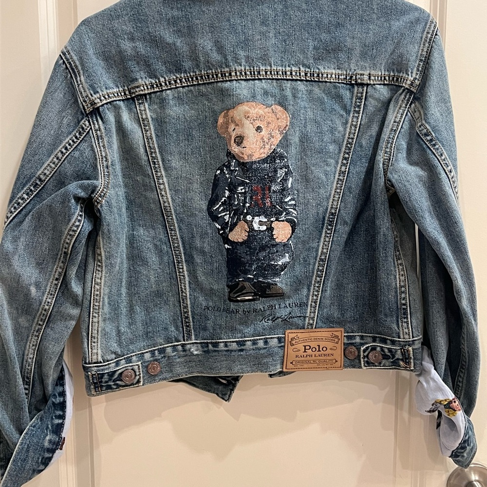 Polo by Ralph Lauren Blue Jean Jacket - Picture 3 of 4